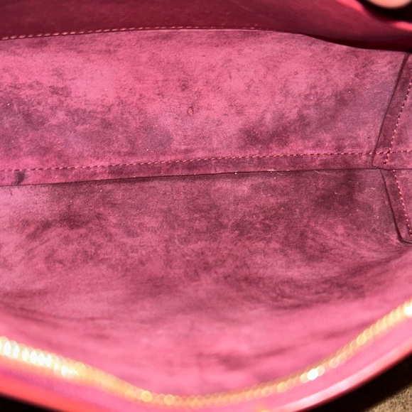 Mansur Gavriel Authentic Candy Hobo Shoulder Bag Leather Pomegranate - Picture 9 of 9